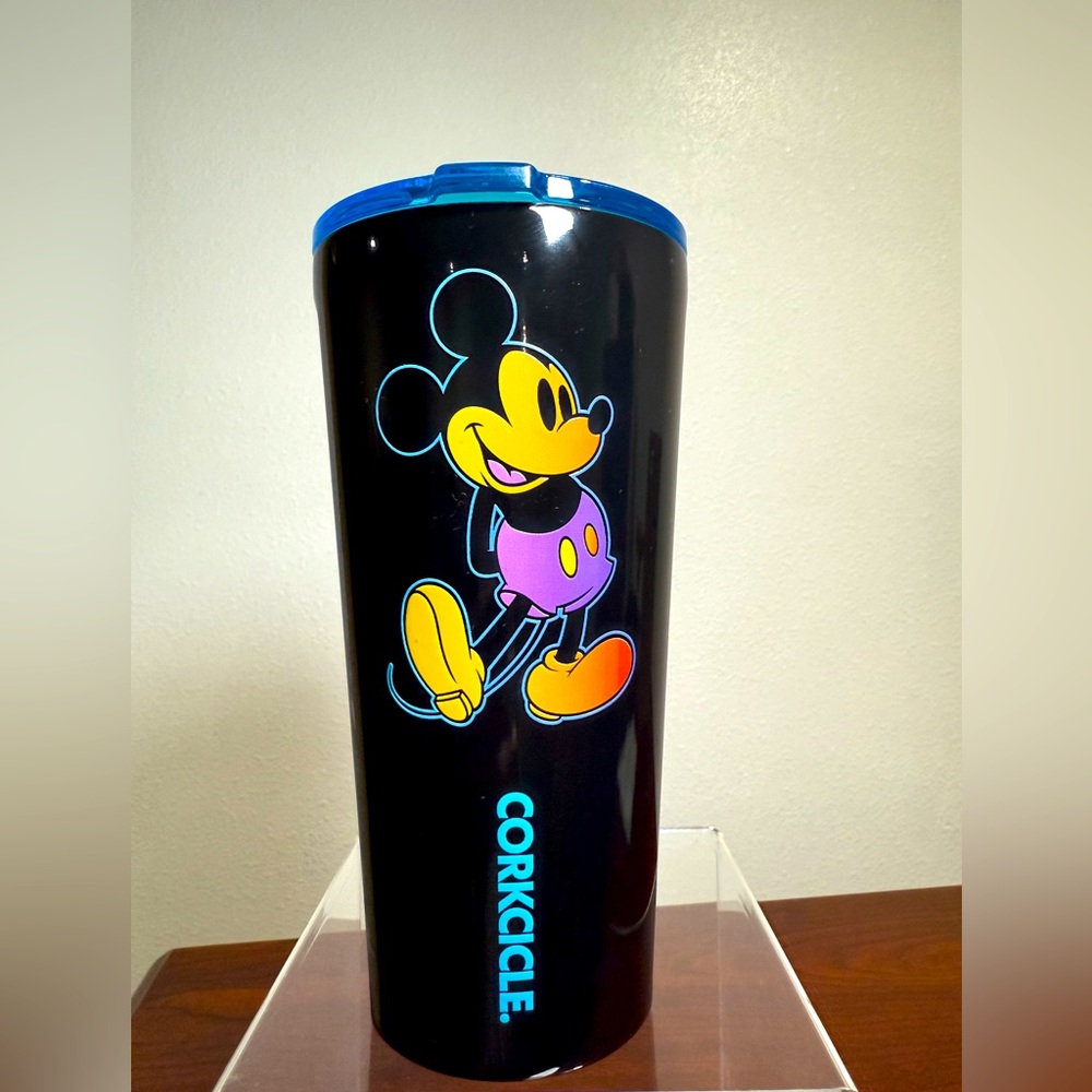 Disneyland 70 Mickey Mouse Corkcicle Tumbler Mug Cup Steel Disney Parks NEW